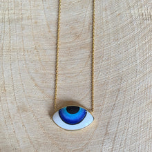 Load image into Gallery viewer, Nazar &quot;Sea Blue&quot; Necklaces