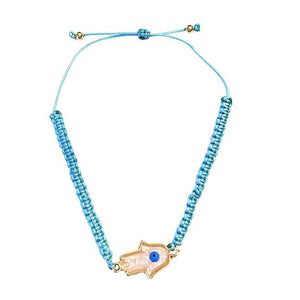 Hamsa Turquoise Bracelet