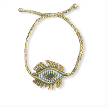 Load image into Gallery viewer, Glamorous Gold Macrame Bracelet